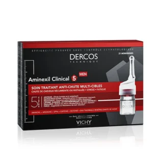 VICHY DERCOS AMINEXIL CLINICAL HOMME 21* 5 AMP