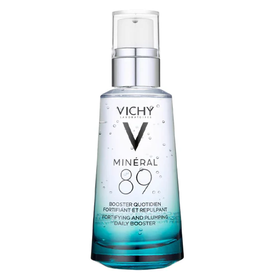 VICHY MINÉRAL 89 SÉRUM BOOSTER HYDRATANT FORTIFIANT ET REPULPANT 50 ML = MINÉRAL 89 15ML + BANDEAU SKINCARE OFFERTS