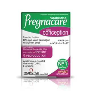 PREGNACARE AVANT CONCEPTION 30COMPRIMÉS