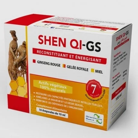 SHEN QI GS ( Ginseng rouge, gelée royale et miel)